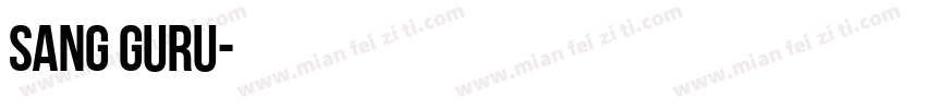 Sang Guru字体转换